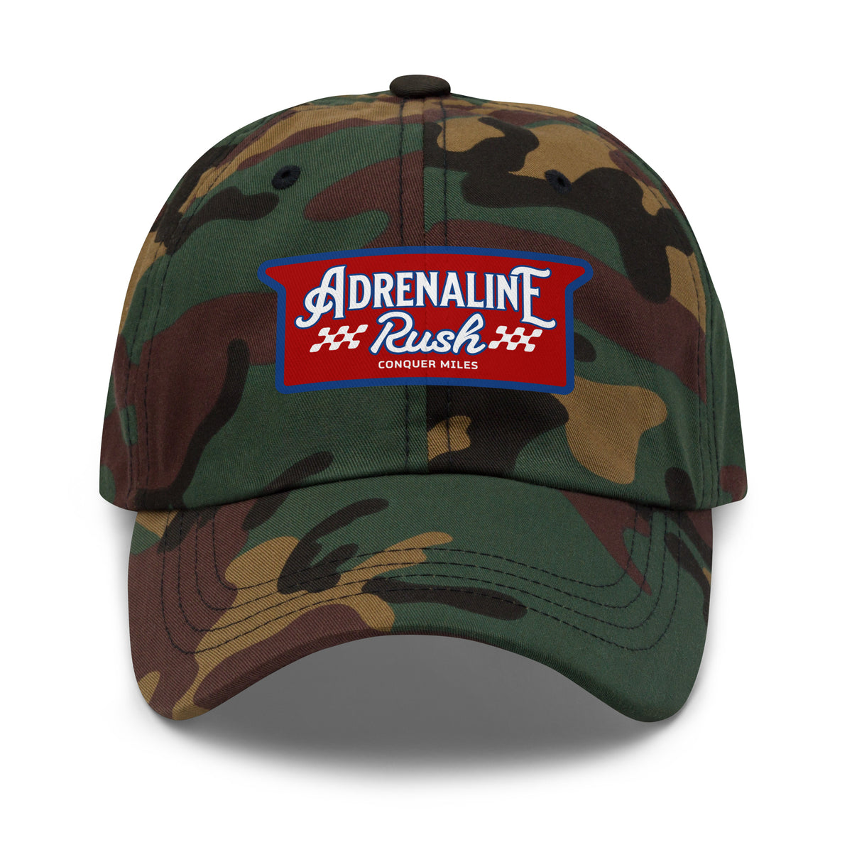 Unique Adrenaline Rush Classic Dad Hat for Outdoor Gear—a comfortable, classic cap for trails, travel, and daily wear.