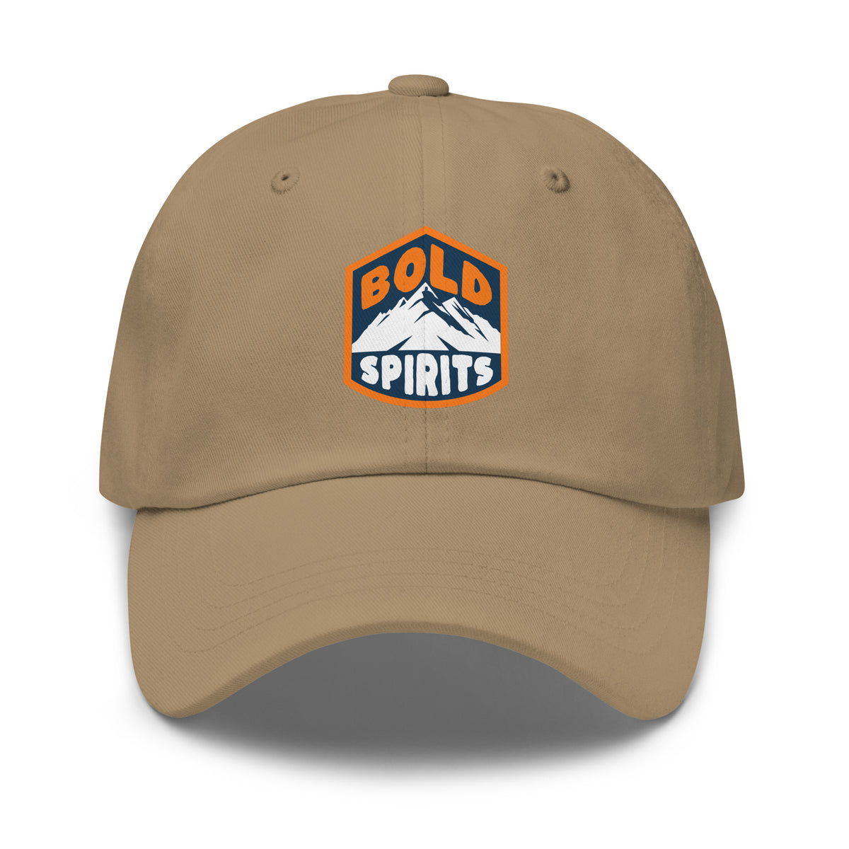 Classic Adjustable Dad Hat Featuring Bold Spirits Hiking brings laid-back comfort, a secure fit, and standout trail-ready style for everyday wear.