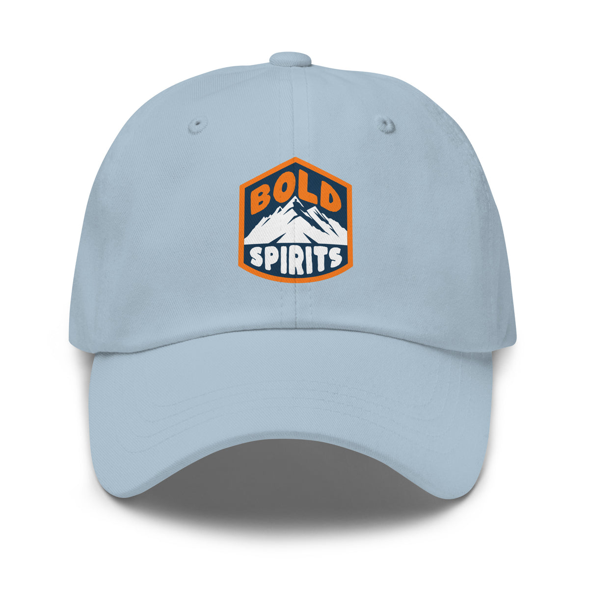 Modern Classic Adjustable Dad Hat Featuring Bold Spirits Hiking for comfortable all-day wear, a custom fit, and adventurous flair.