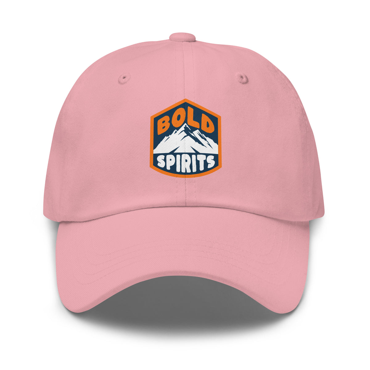 Typography Classic Adjustable Dad Hat Featuring Bold Spirits Hiking, designed with an easy adjustable fit and bold outdoor-inspired style.