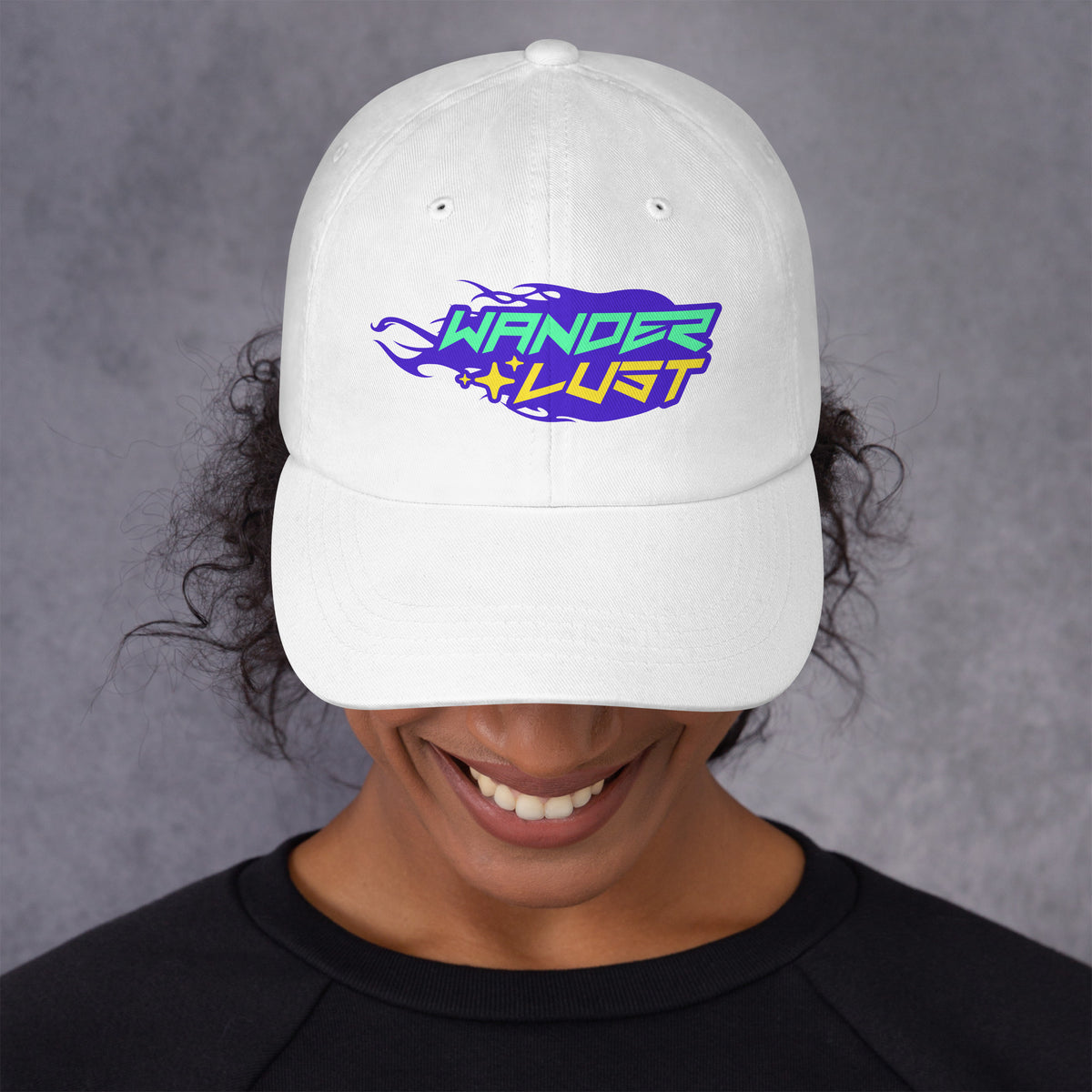 Shop Best Wanderlust Typography Lettering Classic Dad Hat Online for Sale, featuring a relaxed fit and travel-inspired style for everyday adventures.