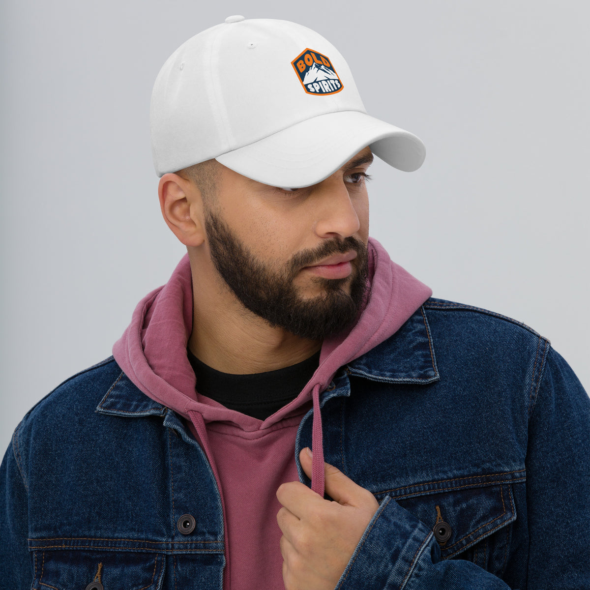Elevate your outdoor adventures with the Simple Outdoor Style Bold Spirits Hiking Dad Hat. Crafted for comfort and durability, this hat features a classic design that pairs perfectly with any hiking outfit. The breathable fabric keeps you cool, while the adjustable strap ensures a perfect fit. Show off your love for the great outdoors and make a statement on your next trek!