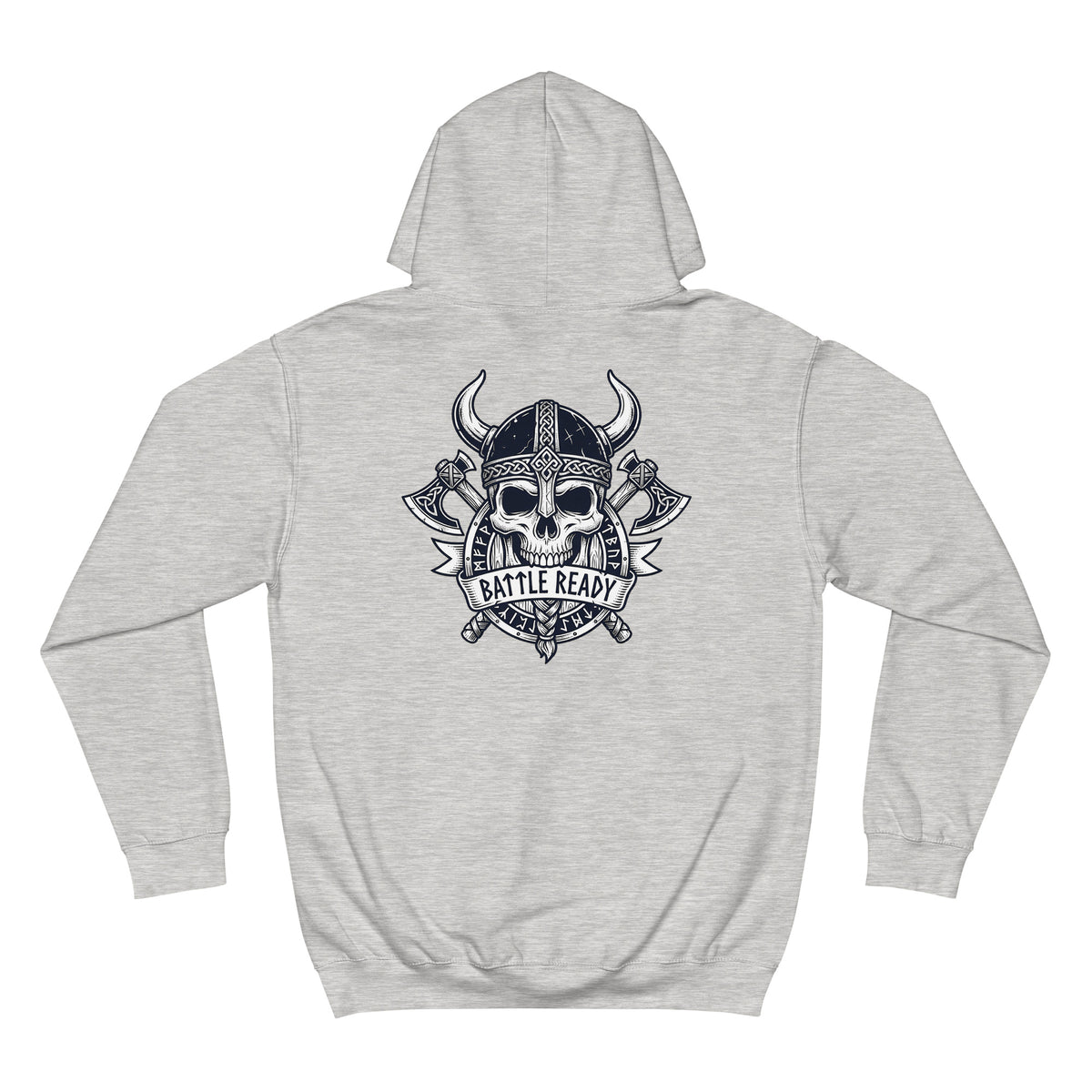 Choose Bold Viking Warrior Skull Unisex College Hoodie Casual Wear for comfortable warmth, a striking skull design, and street-ready style.