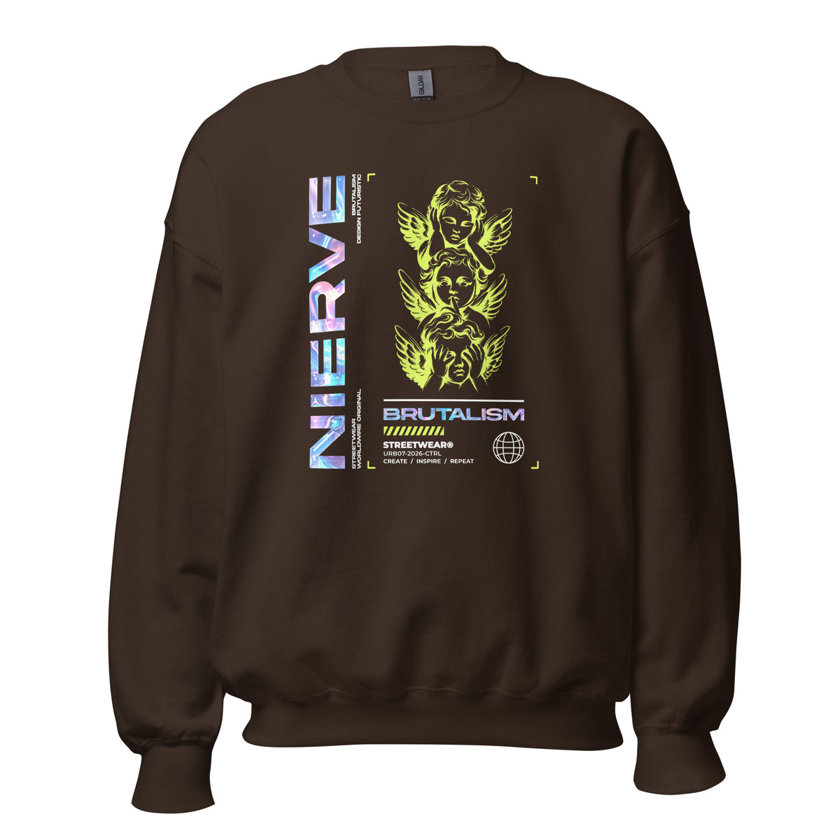 Elevate everyday layers with the Bold Brutalism Y2K Streetwear Crewneck Sweatshirt—where nostalgic Y2K attitude meets standout comfort.