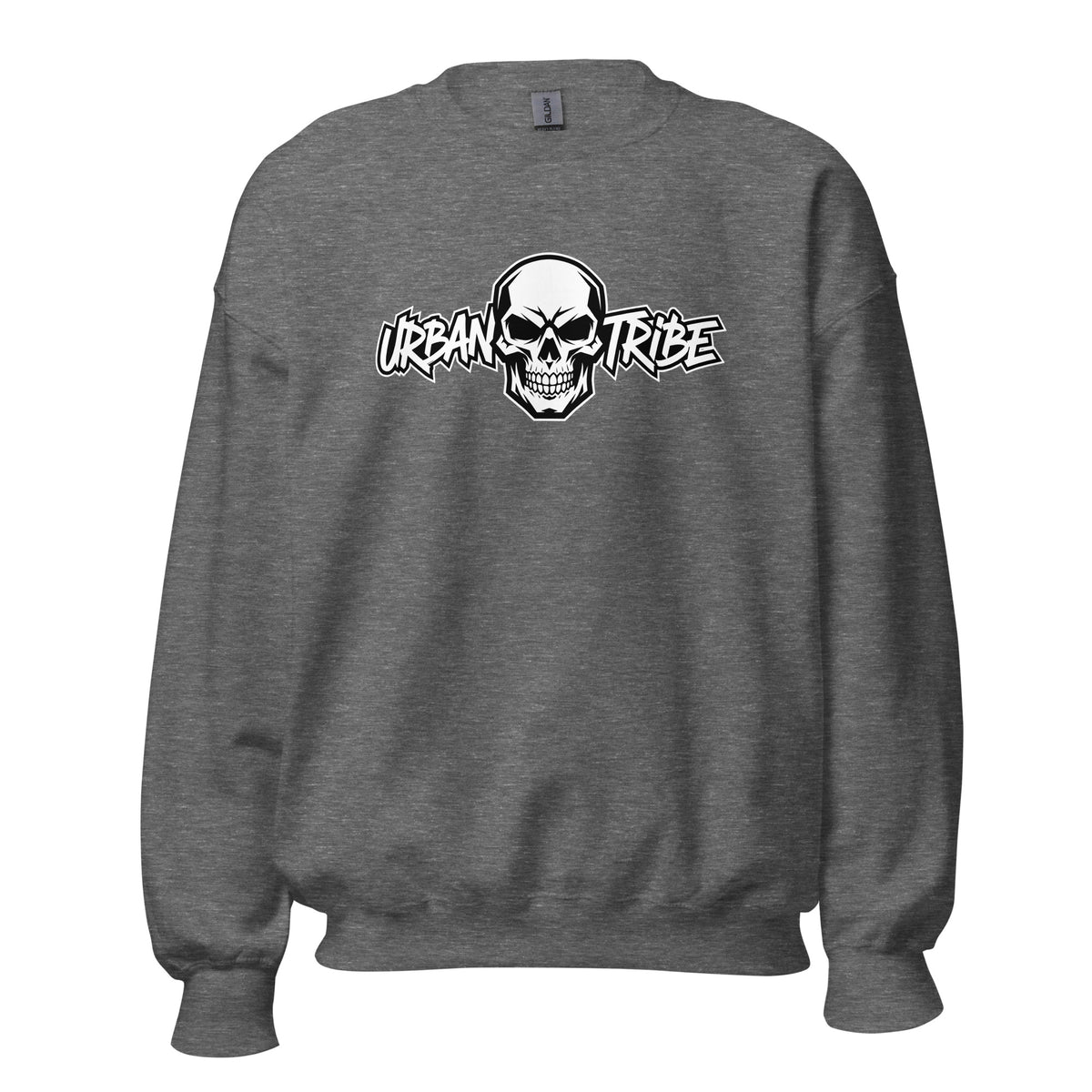 The Urban Tribe Skull Typography Lettering Sweatshirt combines edgy style with comfort. Featuring bold skull graphics integrated into striking typography, it showcases a unique urban aesthetic. Crafted from soft, durable fabric, this sweatshirt is perfect for making a statement while staying cozy. Ideal for casual outings or lounging, it embodies a modern rebellious spirit that appeals to fashion-forward individuals.