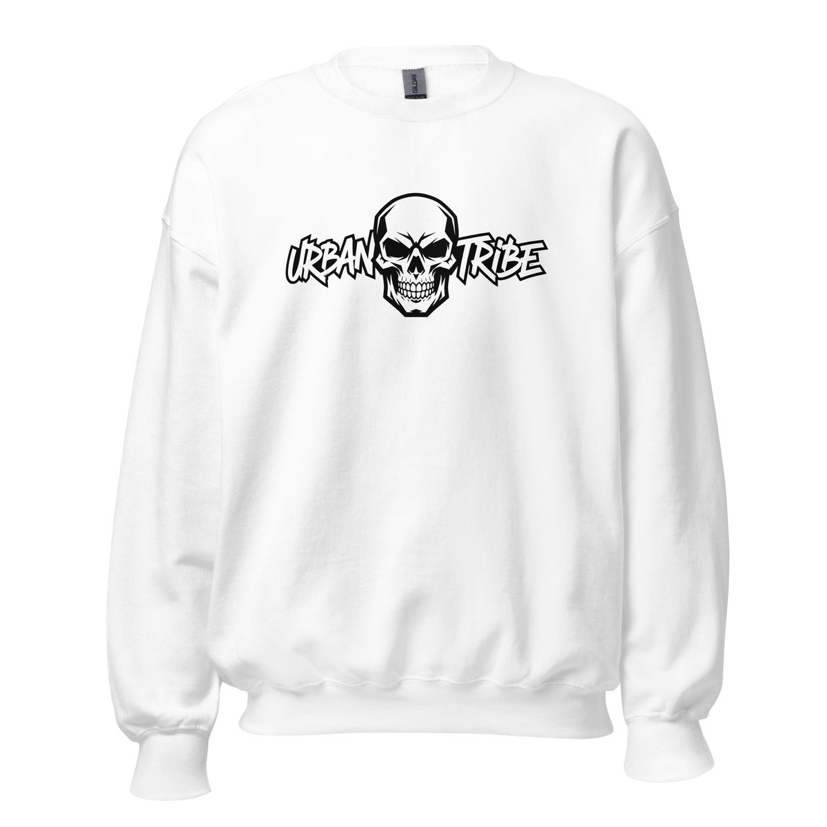 Shop Best Urban Tribe Skull Typography Lettering Sweatshirt Casual Wear for bold streetwear style, skull-inspired graphics, and everyday comfort.