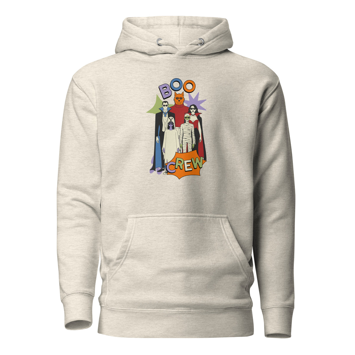 Best Gothic Boo Crew Halloween Graphic Hoodie for Casual Outfits Online, featuring spooky style, cozy comfort, and easy everyday layering.