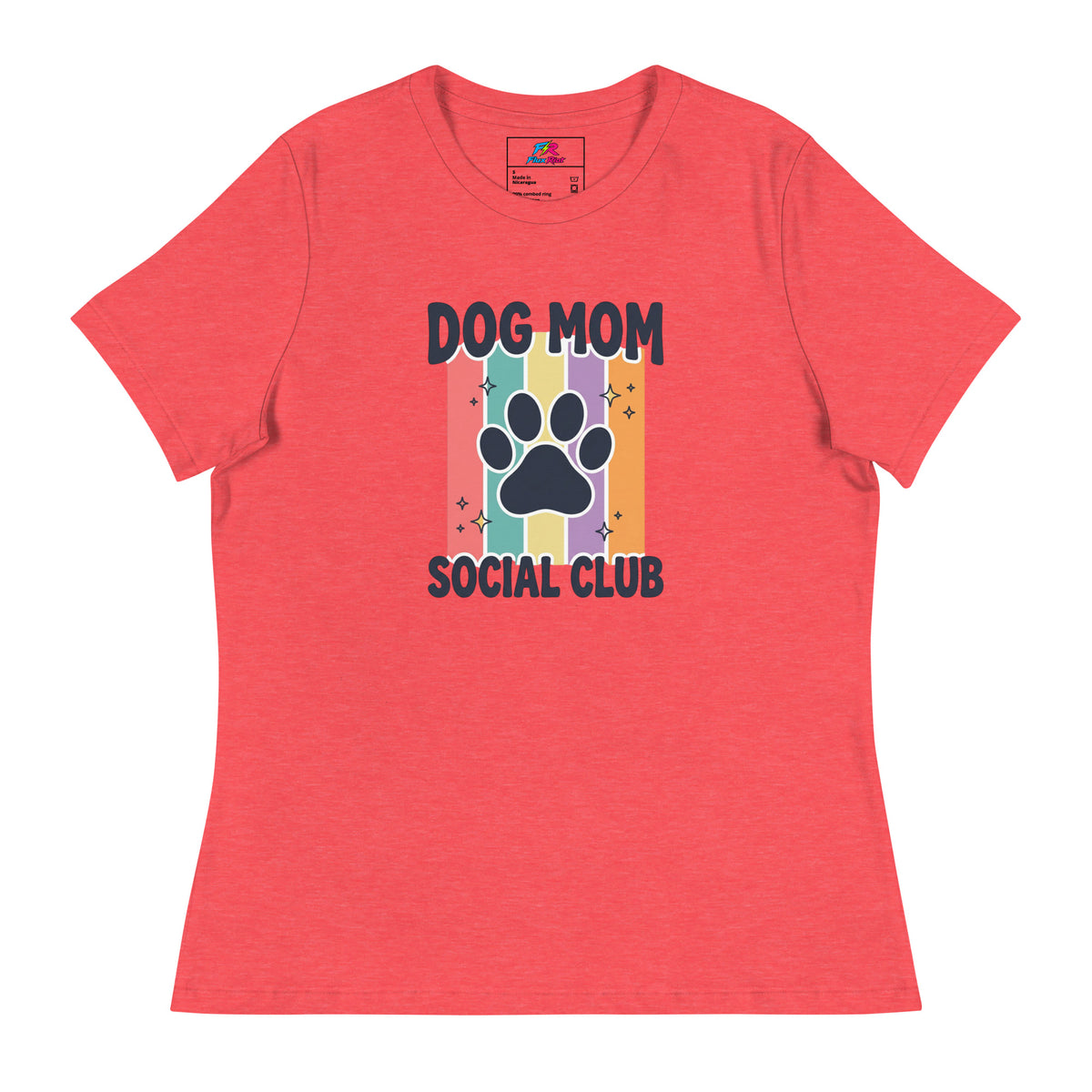 Join the pack in the Dog Mom Social Club Women's Boxy Tee—a relaxed, stylish staple for proud dog lovers and everyday adventures.
