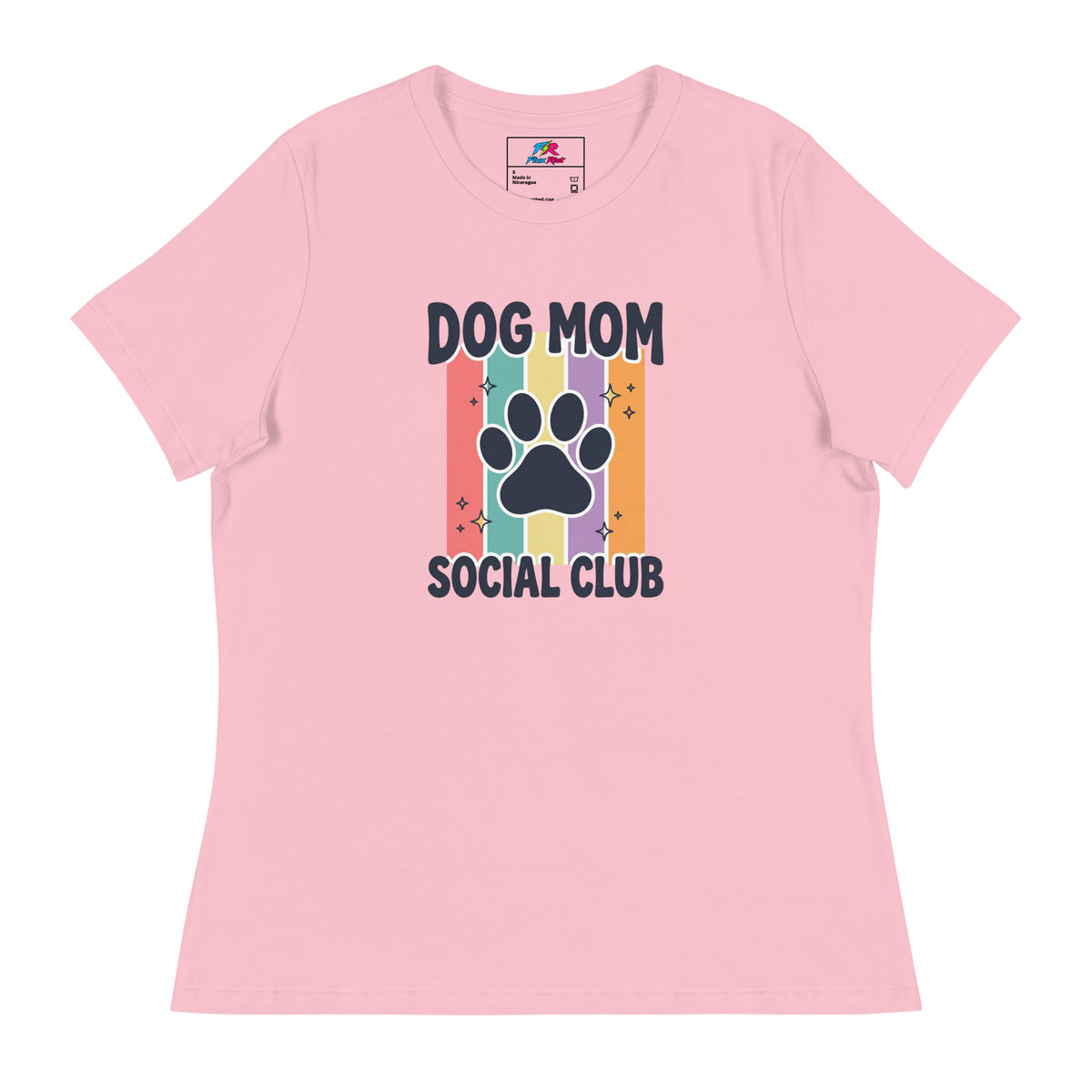 Show off your pup pride in the Dog Mom Social Club Women's Boxy Tee, a relaxed, stylish staple for everyday dog-loving adventures.