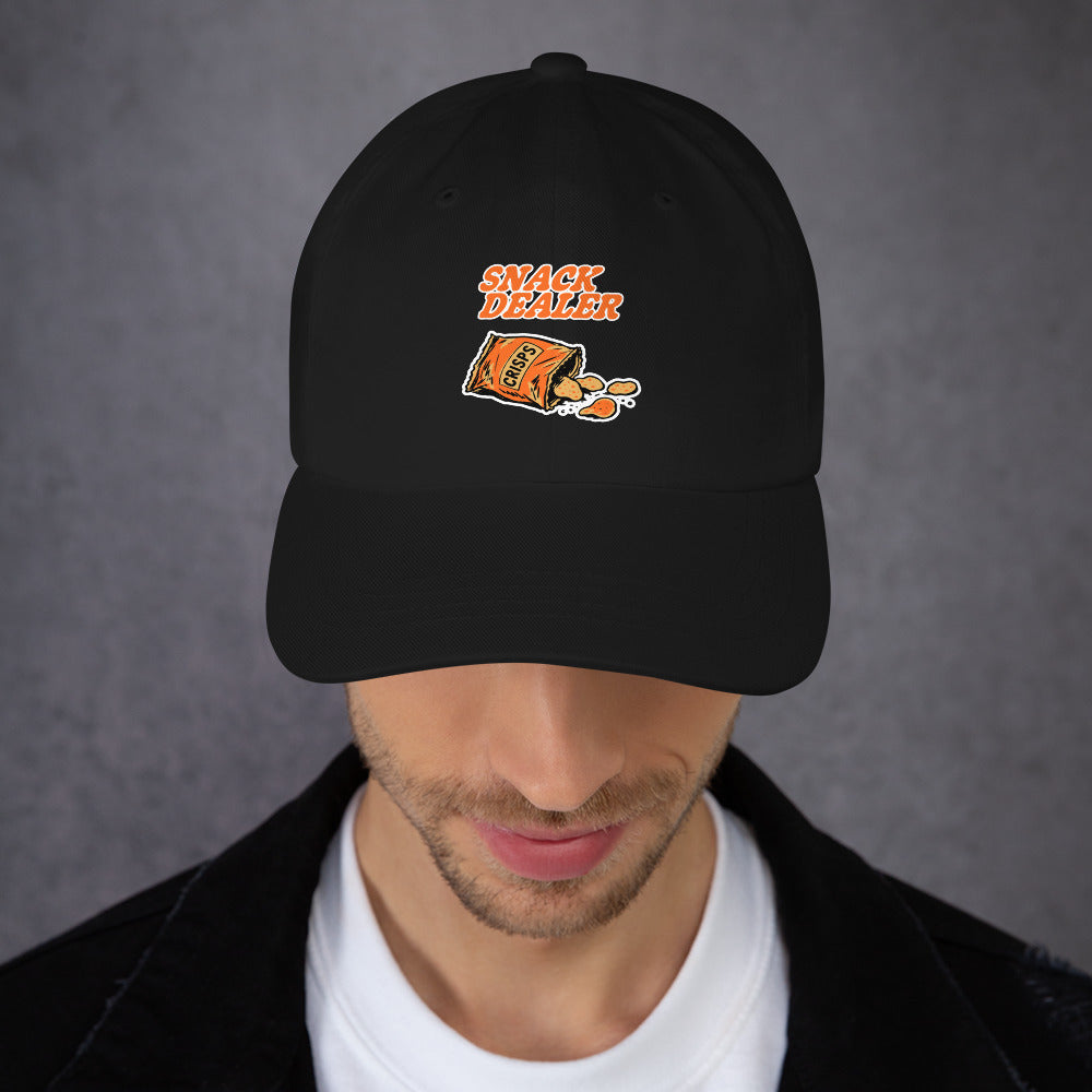 Purchase Snack Dealer Dad Hat with Classic Casual Style, a laid-back everyday cap designed for comfort, personality, and easy pairing.
