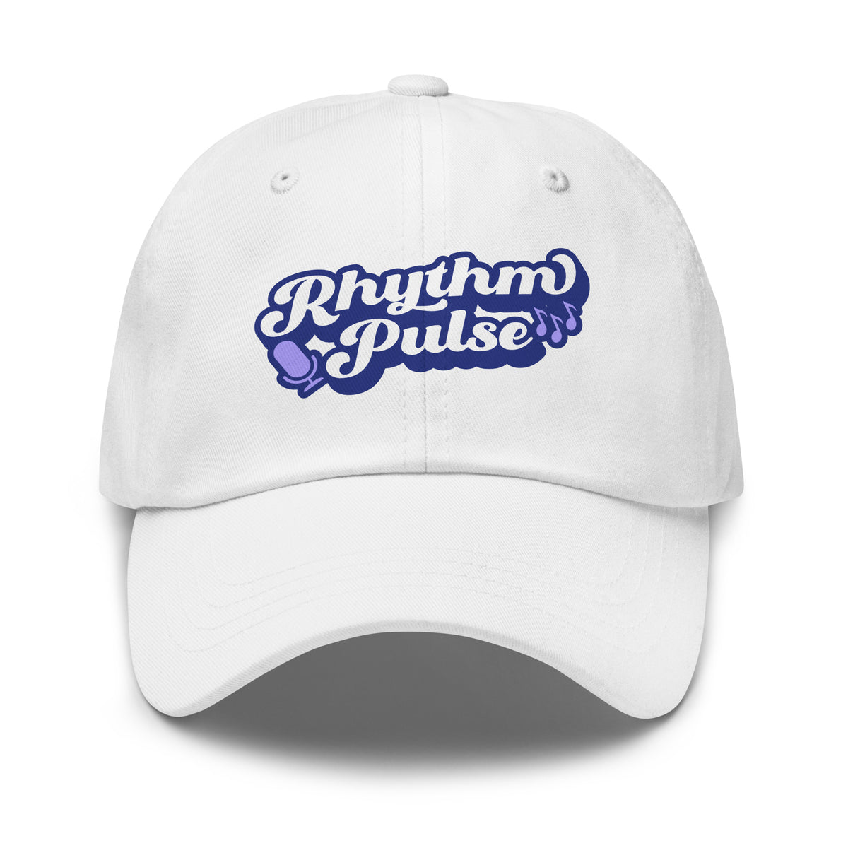 Top off your look with the Rhythm Pulse Music Band Classic Dad Hat, a comfortable, timeless cap made for fans, gigs, and everyday style.