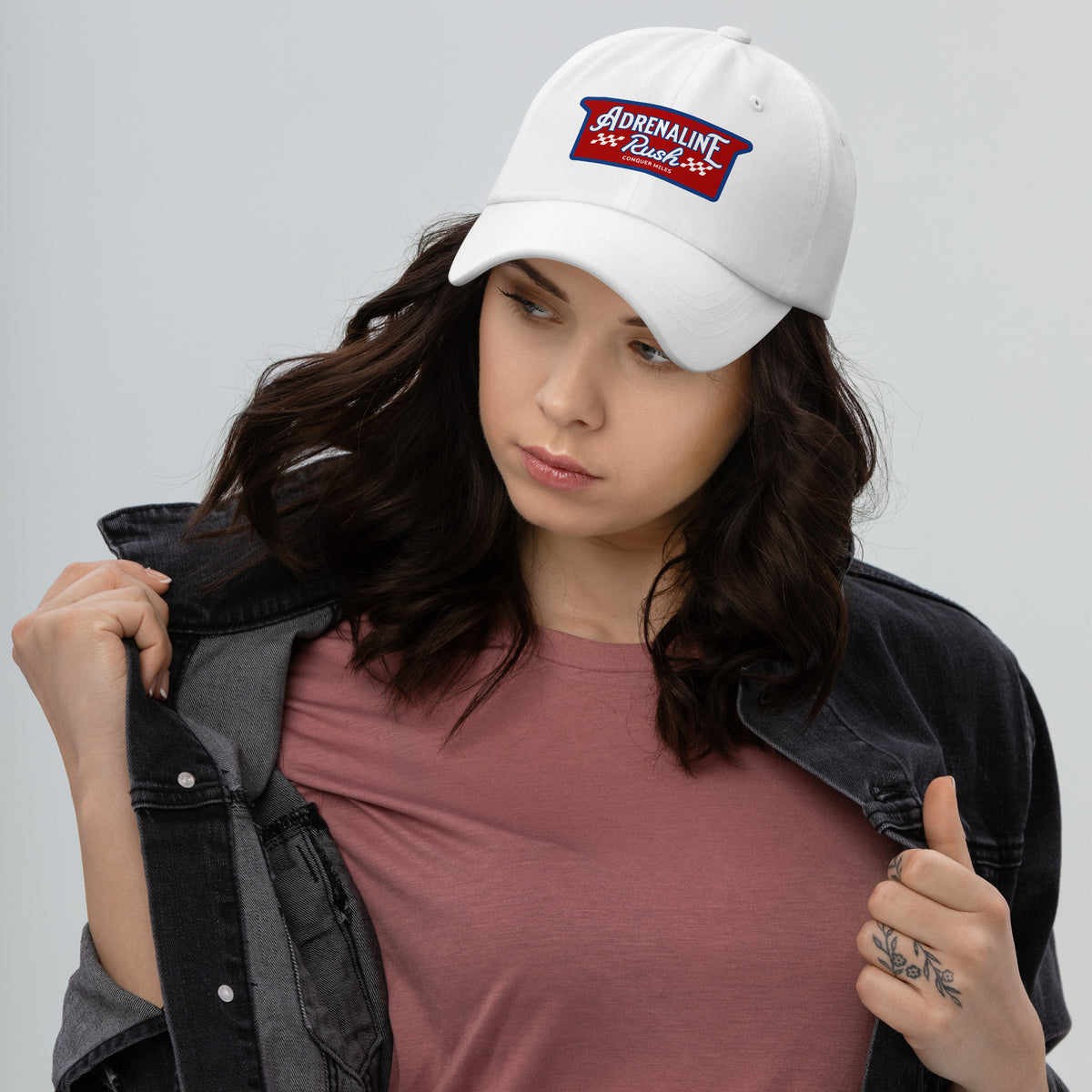 The Adrenaline Rush Classic Dad Hat is the perfect accessory for your outdoor adventures. Made from durable, breathable fabric, it features an adjustable strap for a comfortable fit. With its stylish design and versatile color options, this hat protects you from the sun while keeping you looking great. Whether hiking, fishing, or relaxing at a campsite, elevate your outdoor gear with this essential piece!
