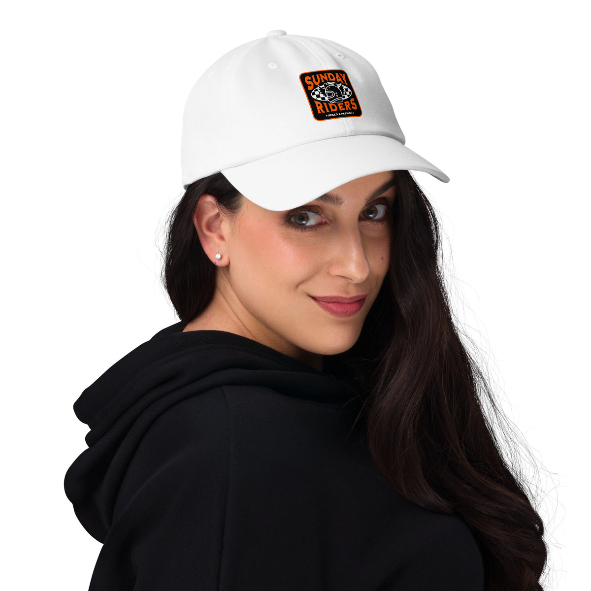 Shop the Sunday Riders Classic Dad Hat with Adjustable Fit and enjoy a relaxed, personalized fit with classic everyday appeal.