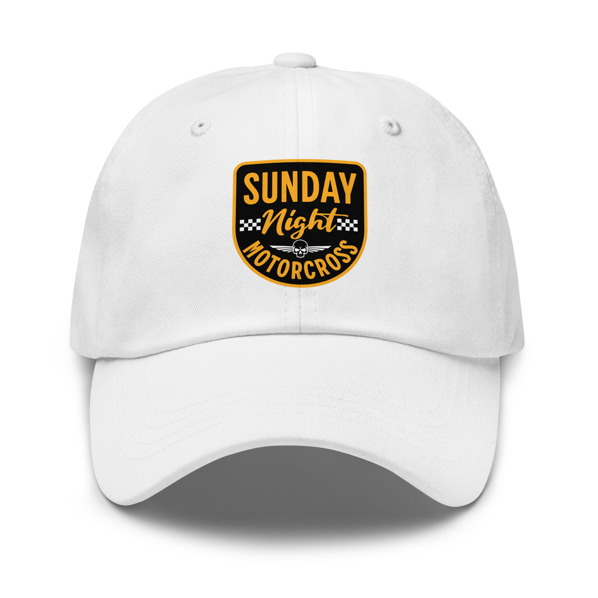 Elevate your off-track look with the Timeless Sunday Night Motocross Baseball Cap—a versatile essential for fans of enduring moto style.