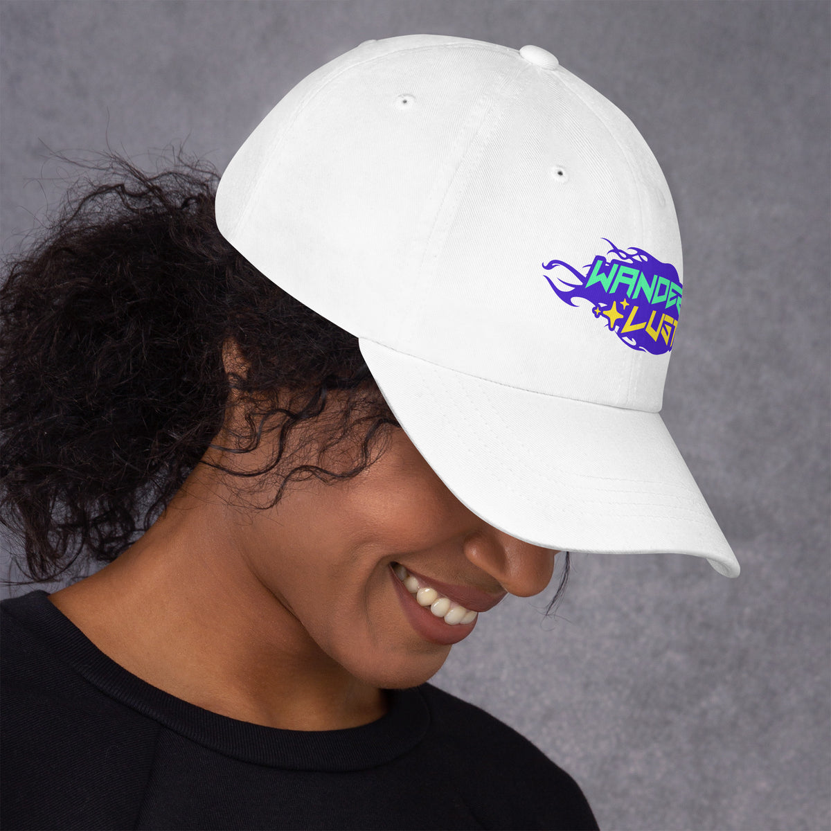 Shop Best Wanderlust Typography Lettering Classic Dad Hat Online for Sale, featuring a relaxed fit and travel-inspired style for everyday adventures.