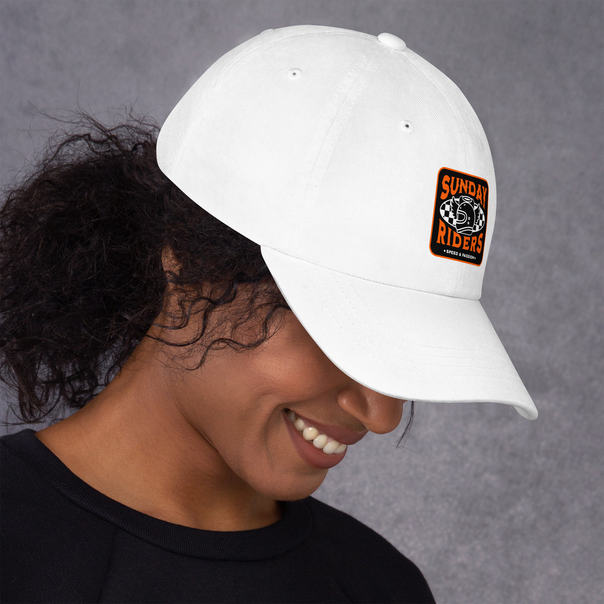 The Sunday Riders Classic Dad Hat offers a timeless look with an adjustable fit for ultimate comfort. Crafted from high-quality materials, it features a stylish, relaxed design perfect for any casual outing. The breathable fabric ensures you stay cool, while the iconic logo showcases your passion for riding. Whether you're hitting the road or relaxing at home, this hat is your go-to accessory. Embrace classic style with ease!