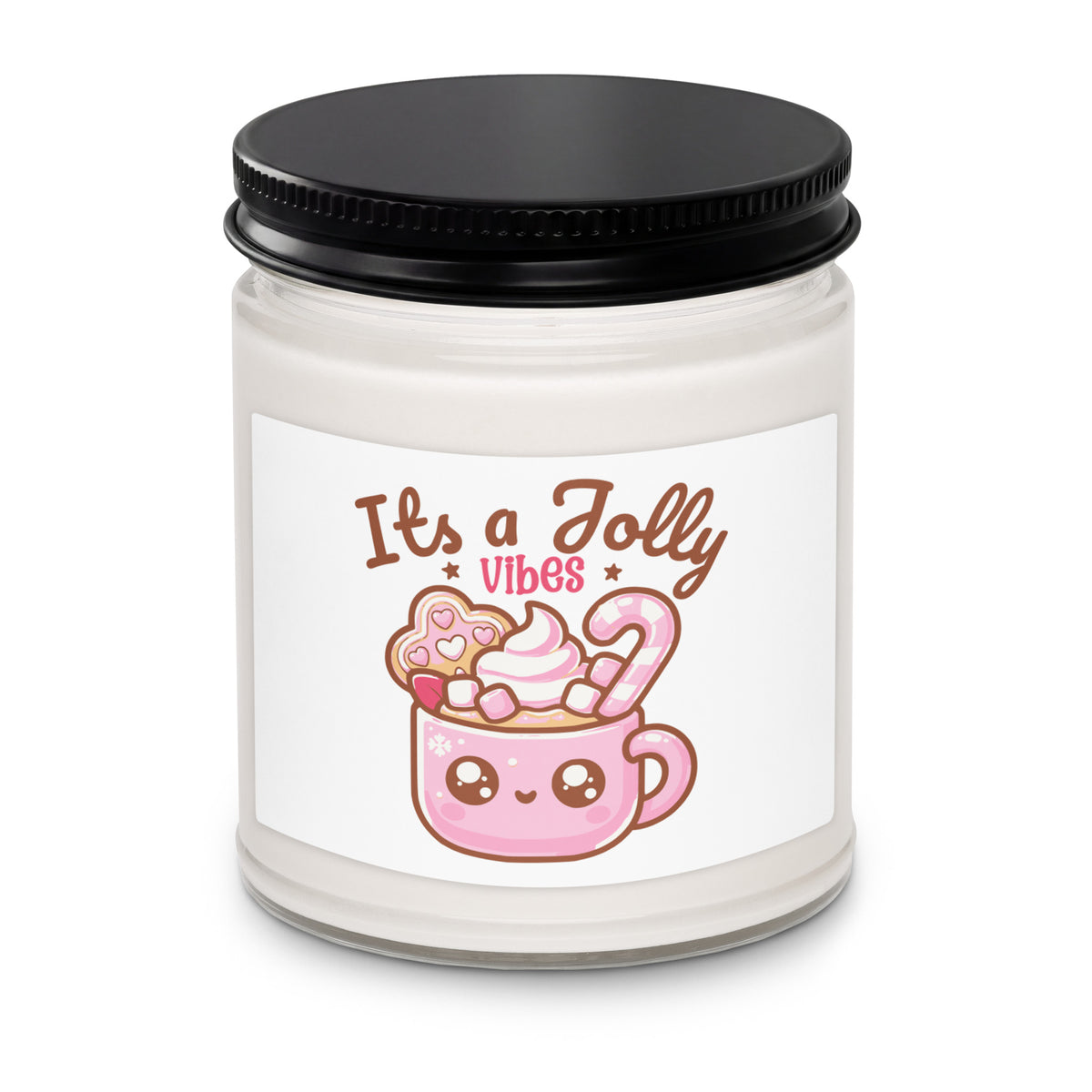 Bring festive cheer home with a Christmas Scented Soy Candle with Warm Jolly Vibes, crafted for cozy nights and joyful holiday gifting.