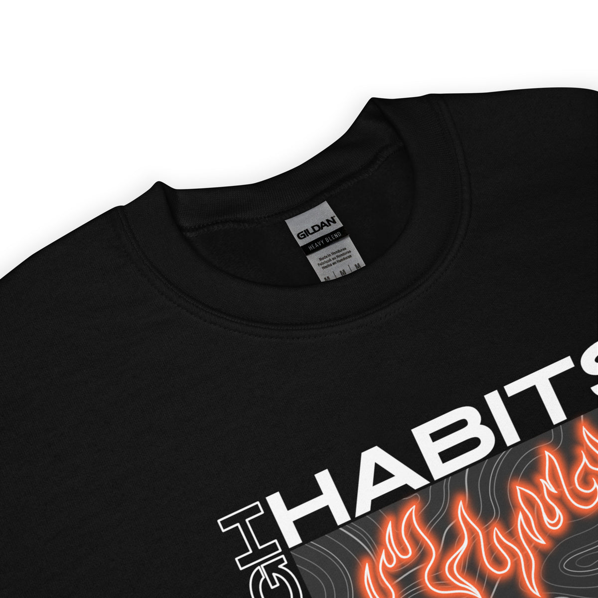 Shop Best Bold Stay High Habits Y2K Streetwear Crewneck Sweatshirt for a relaxed fit, bold graphic appeal, and iconic Y2K-inspired style.