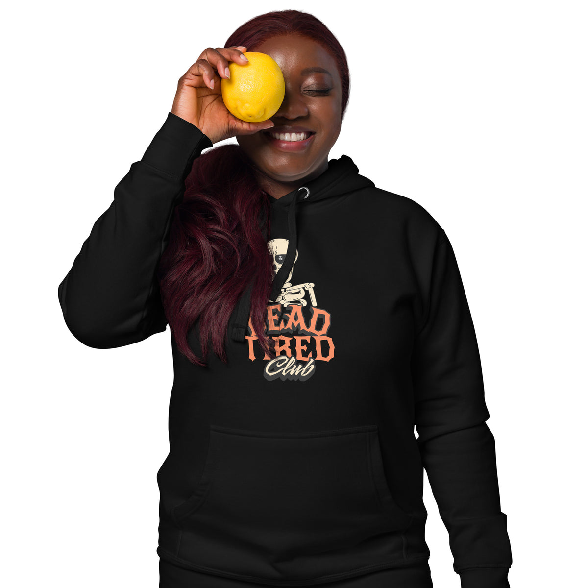 Upgrade your rotation with the Dead Tired Club Skeleton Graphic Hoodie for Casual Wear, blending graphic edge, warmth, and all-day comfort.