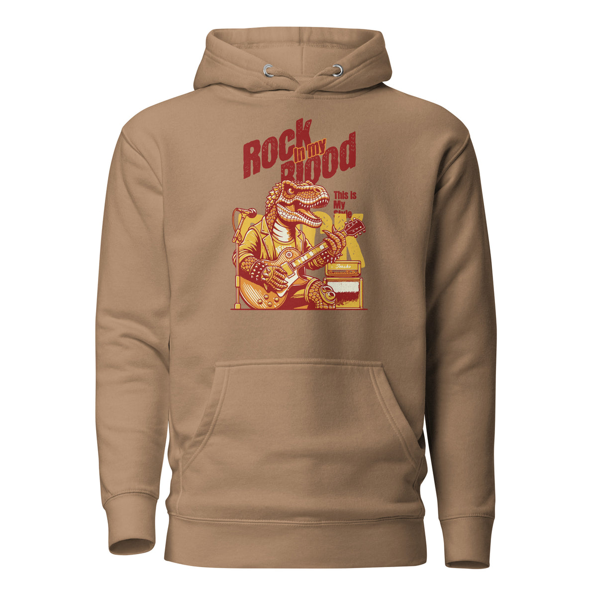Get your Rock in my Blood Rocker T-Rex Unisex Hoodie on sale now! This stylish and comfortable hoodie is perfect for showcasing your love for rock music. Available in various sizes, it features a unique design that stands out. Don’t miss this chance to elevate your wardrobe with a piece that combines comfort and style. Grab yours today!