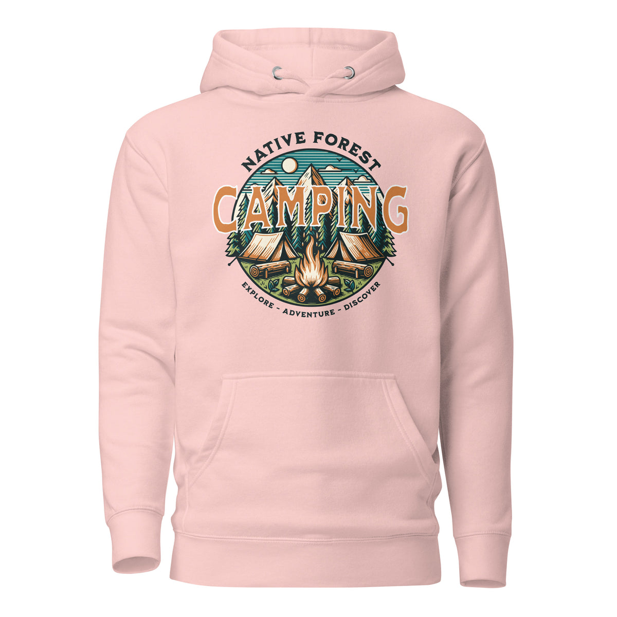 Explore the Mountain Camping Adventure Graphic Hoodie, made for cozy trails, cool nights, and everyday outdoor-inspired style. Shop now.