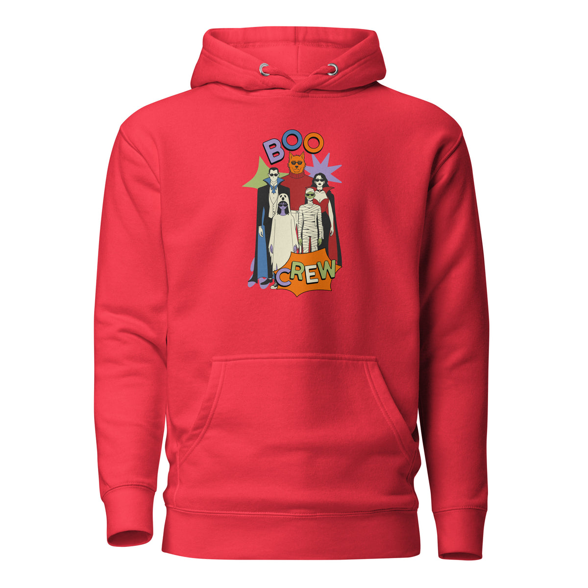 Shop Best Gothic Boo Crew Halloween Graphic Hoodie for Festive Outfits, blending spooky style, cozy comfort, and bold seasonal charm.