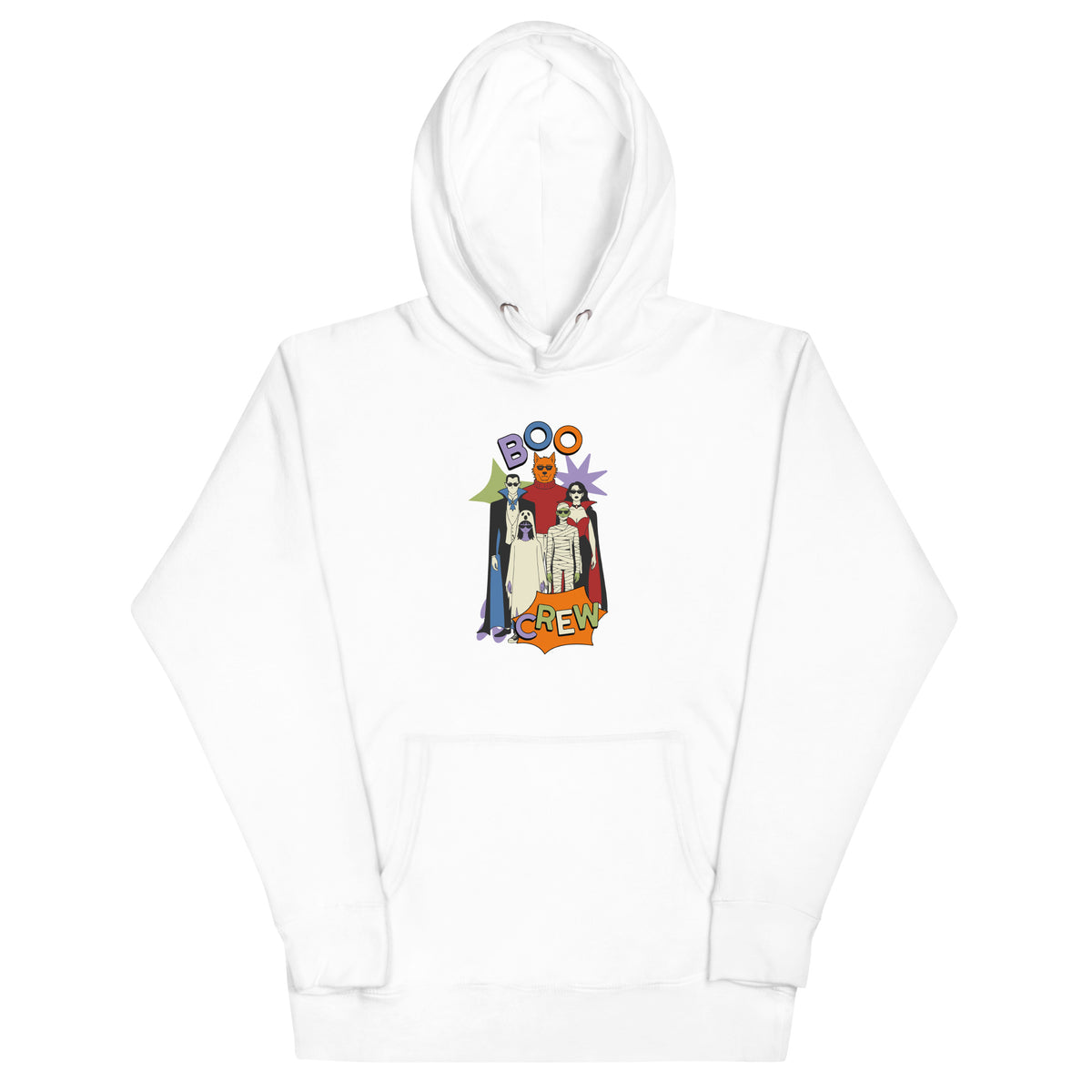 Celebrate Halloween in style with our Gothic Boo Crew Graphic Hoodie! Featuring spooky designs and cozy fabric, it’s perfect for festive wear. Stay warm while showcasing your love for all things gothic. Ideal for trick-or-treating, parties, or lounging at home. Make this Halloween memorable with a fashionable twist! Grab yours and join the Boo Crew!