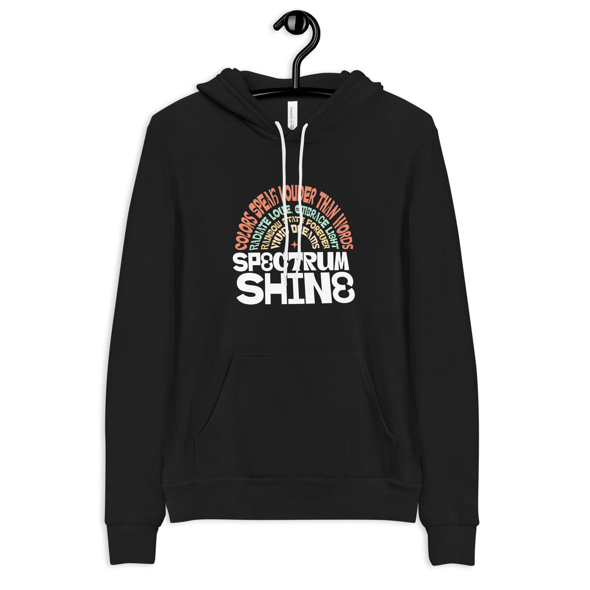 Find your new favorite in the Buy Spectrum Shine Colorful Lettering Pullover Hoodie Sale, featuring bold color, soft comfort, and value.