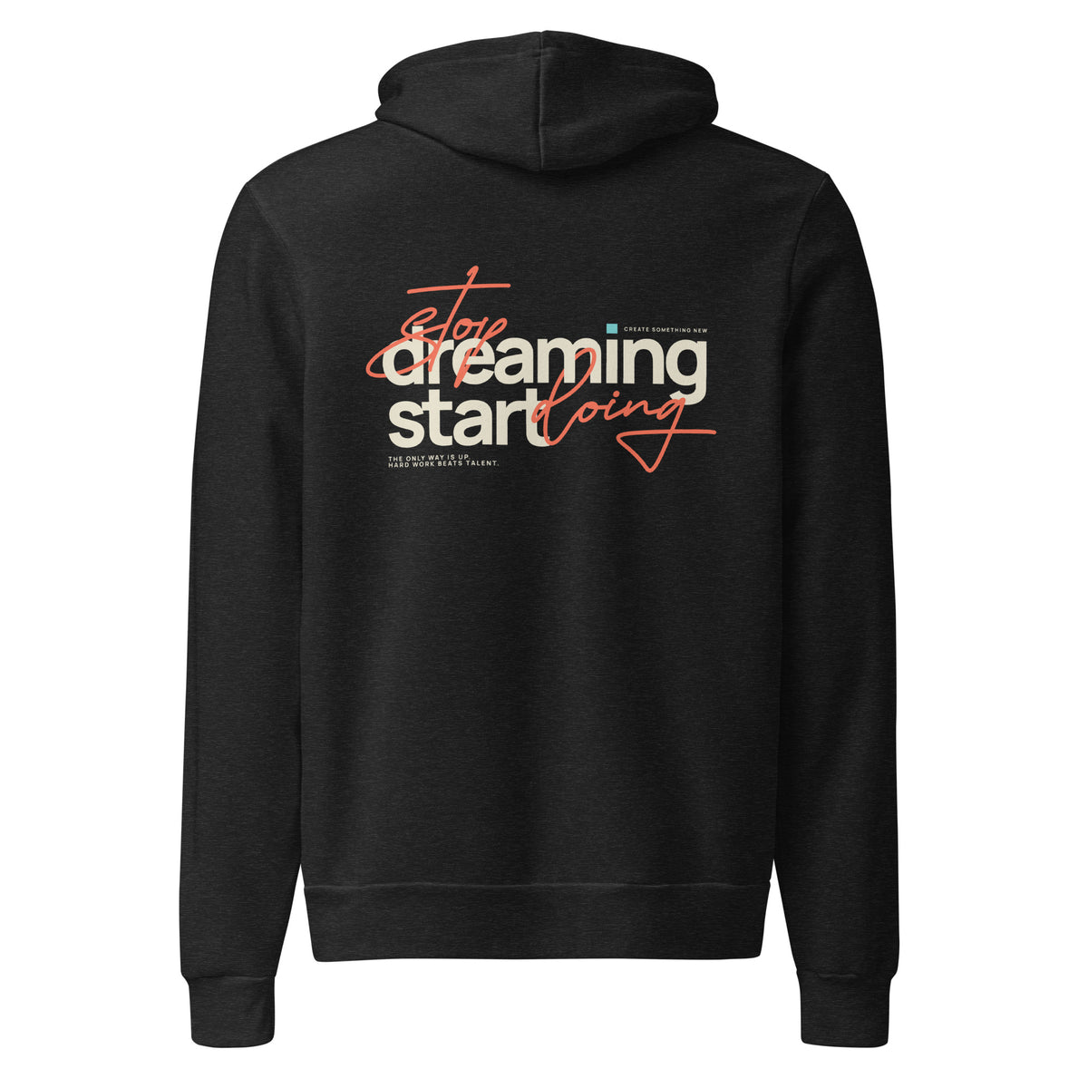 Buy online Bold Motivational Typography Streetwear Pullover Hoodie for standout comfort, confident style, and everyday inspiration.