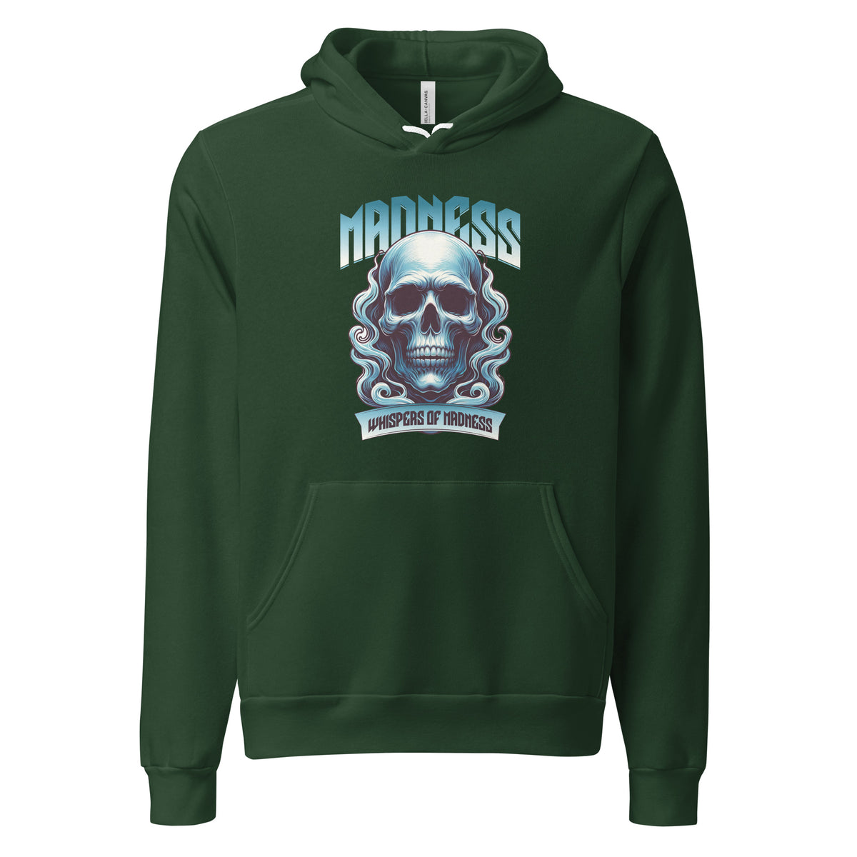 Buy Madness Skull Graphic Unisex Pullover Hoodie for Sale to add a striking skull-print hoodie with relaxed comfort and bold casual style.
